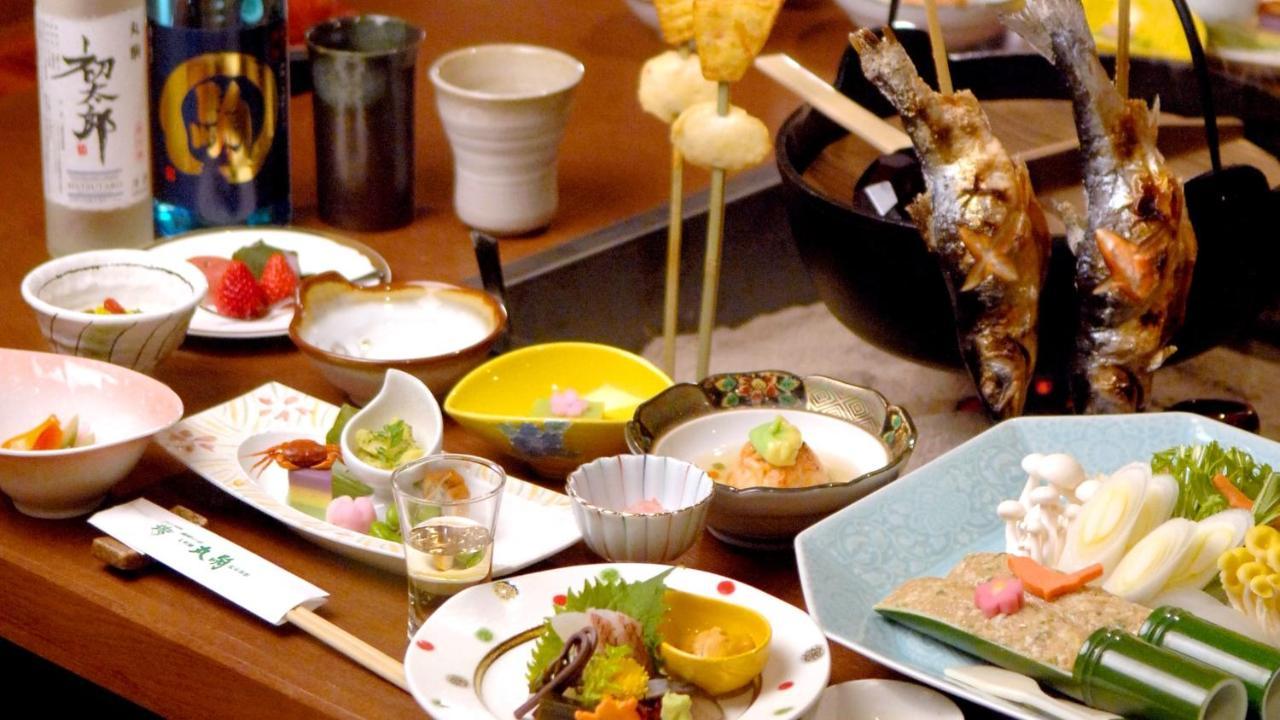 Marukoma Onsen Ryokan Тітосе Екстер'єр фото